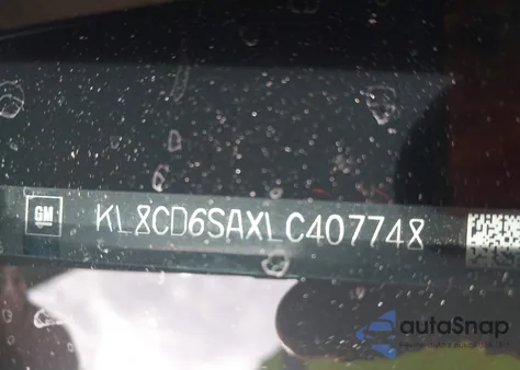 2020 Chevrolet Spark Fwd 1Lt Automatic z USA, uszkodzony, nr VIN KL8CD6SAXLC407748